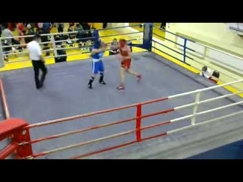 28-03-2021 BOXING U14 FINAL  RED EREKLE CHUBINIDZE  championship Tbilisi among schoolchildren.